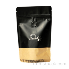 Pure Coffee Plasticing Packaging Mack с клапаном